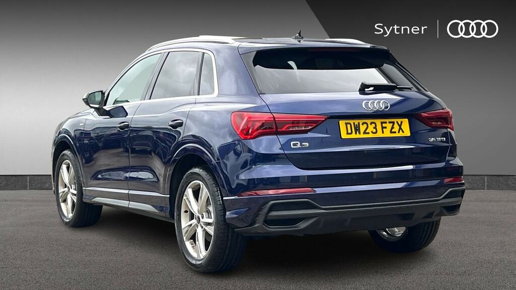 Audi Q3 35 Tfsi S Line S Tronic DW23FZX Blue #3