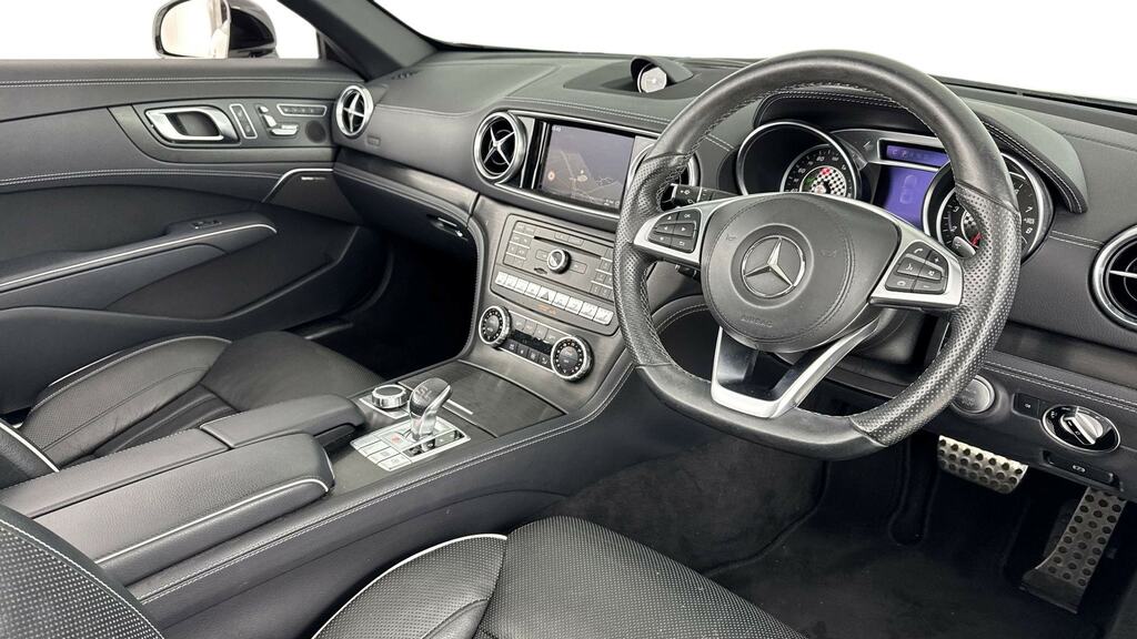 Mercedes-Benz SL Class Sl 400 Amg Line Premium 9G-tronic White #5