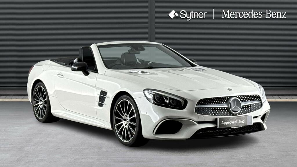 Mercedes-Benz SL Class Sl 400 Amg Line Premium 9G-tronic White #2