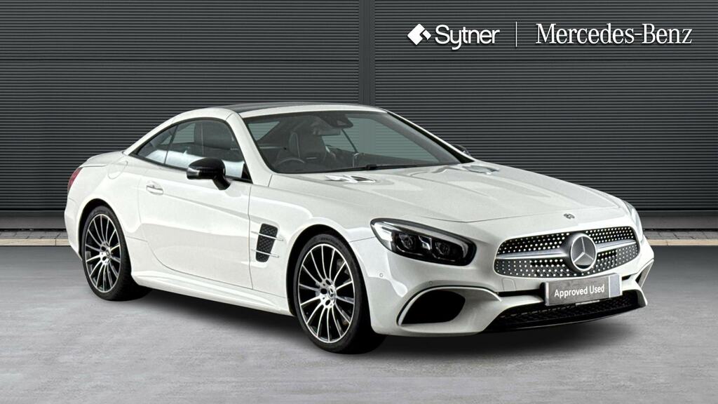 Mercedes-Benz SL Class Sl 400 Amg Line Premium 9G-tronic White
