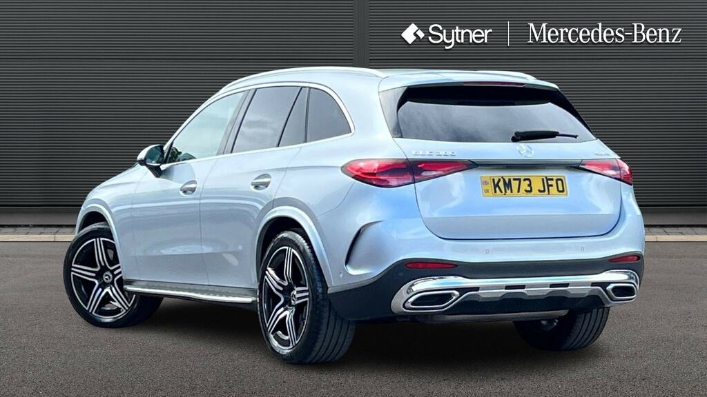 Mercedes-Benz GLC Class Glc 300 4Matic Amg Line Premium 9G-tronic KM73JFO Silver #2