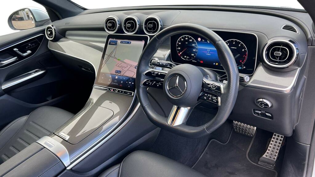 Mercedes-Benz GLC Class Glc 300 4Matic Amg Line Premium 9G-tronic KM73JFO Silver #3