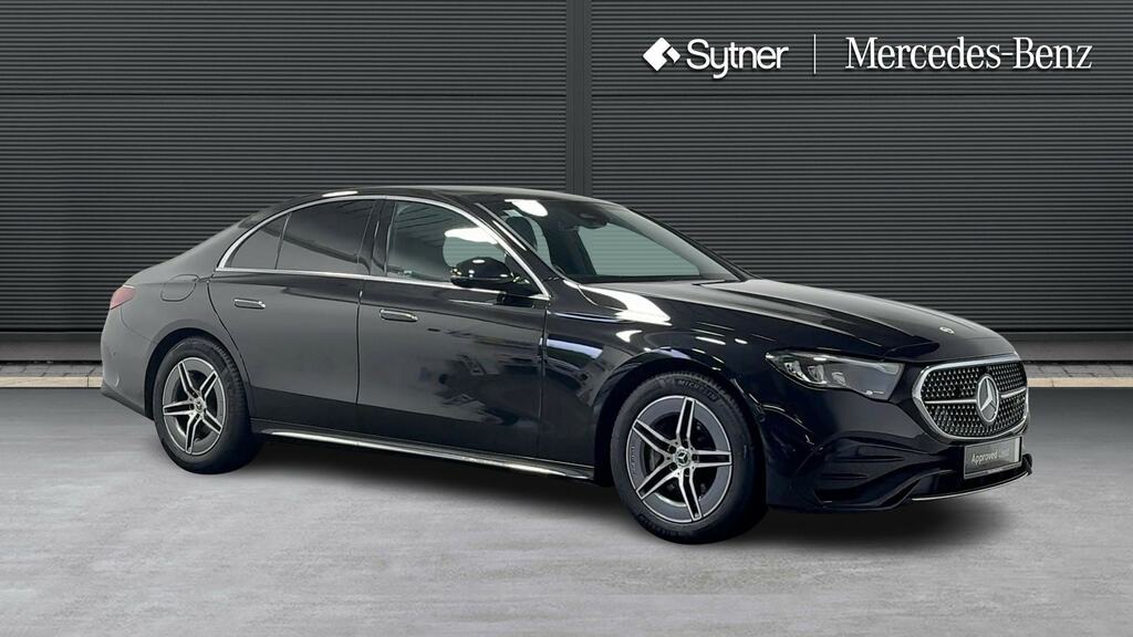 Mercedes-Benz E Class E200 Amg Line 9G-tronic Black