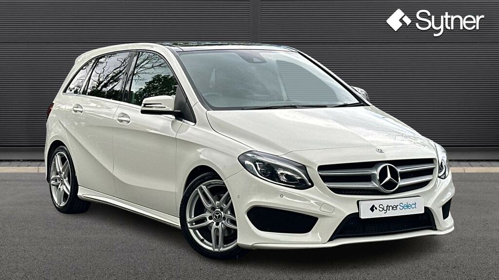 Mercedes-Benz B Class B200d Amg Line Premium Plus White