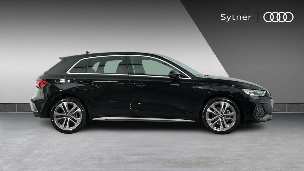 Audi A3 1.5 Tfsi E 204 S Line S Tronic Tech Pack FP26XZY Black #4