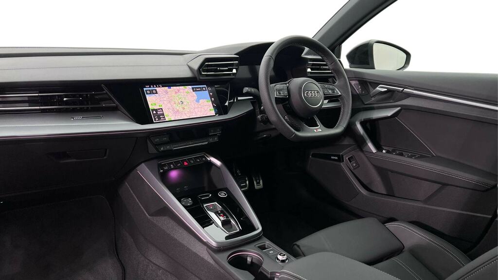Audi A3 1.5 Tfsi E 204 S Line S Tronic Tech Pack FP26XZY Black #2