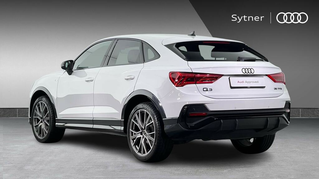 Audi Q3 35 Tfsi Black Edition S Tronic ML74WWK White #3