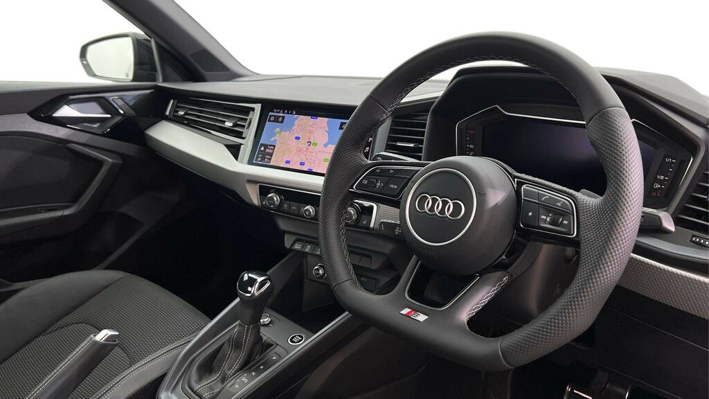 Audi A1 35 Tfsi Black Edition S Tronic Tech Pack Pro FG75LVX Blue #6