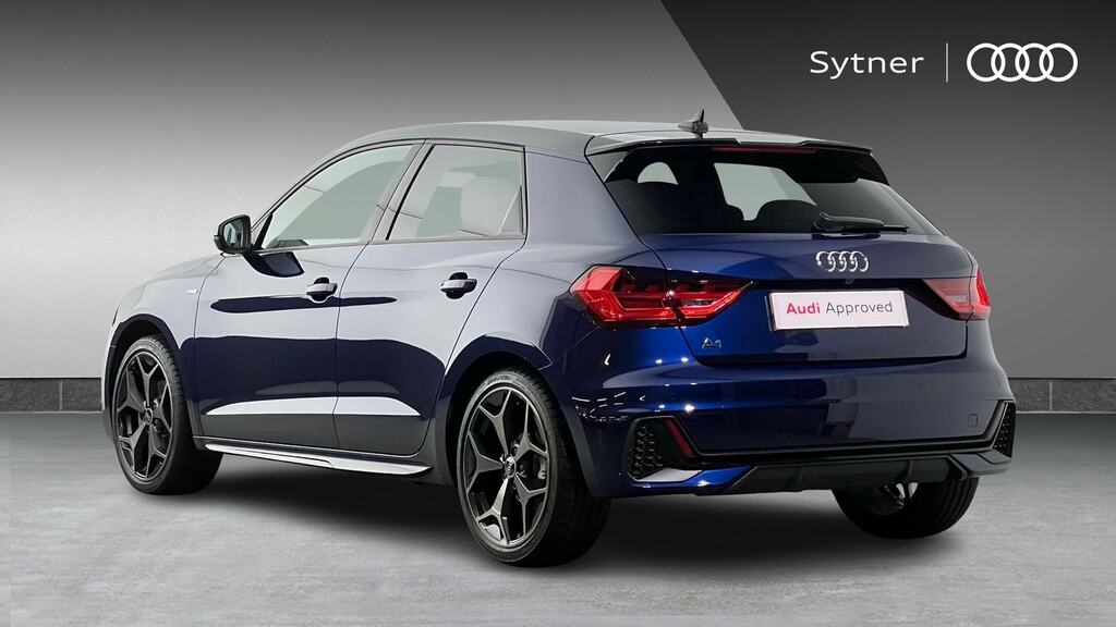 Audi A1 35 Tfsi Black Edition S Tronic Tech Pack Pro FG75LVX Blue #3