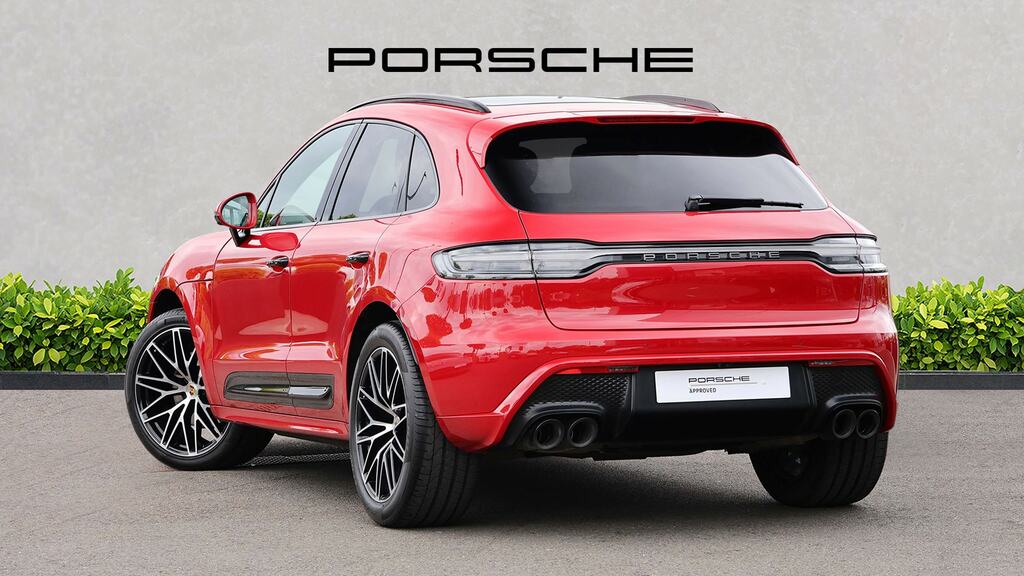 Porsche Macan T Pdk SH24UFV Red #2