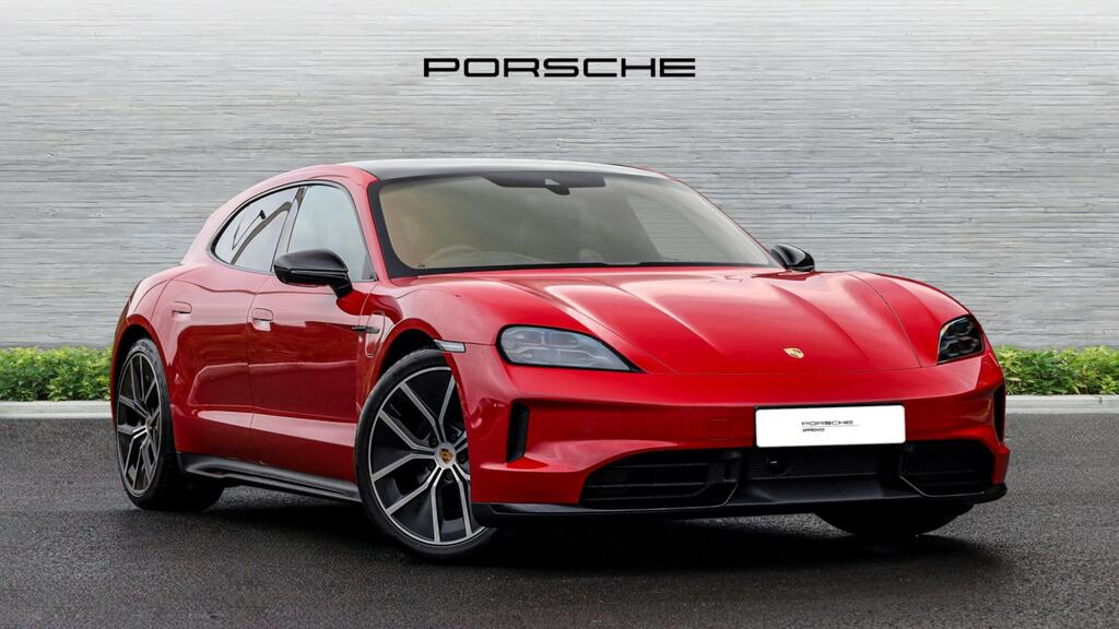 Porsche Taycan 320Kw 105Kwh Black Edition Rwd 5 Seat Red