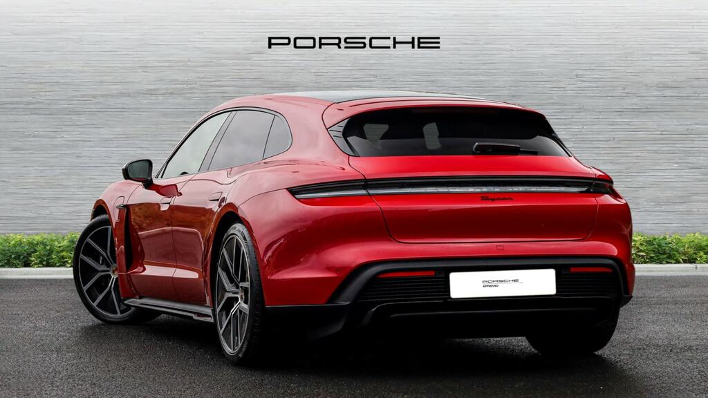 Porsche Taycan 320Kw 105Kwh Black Edition Rwd 5 Seat FP75EJY Red #2