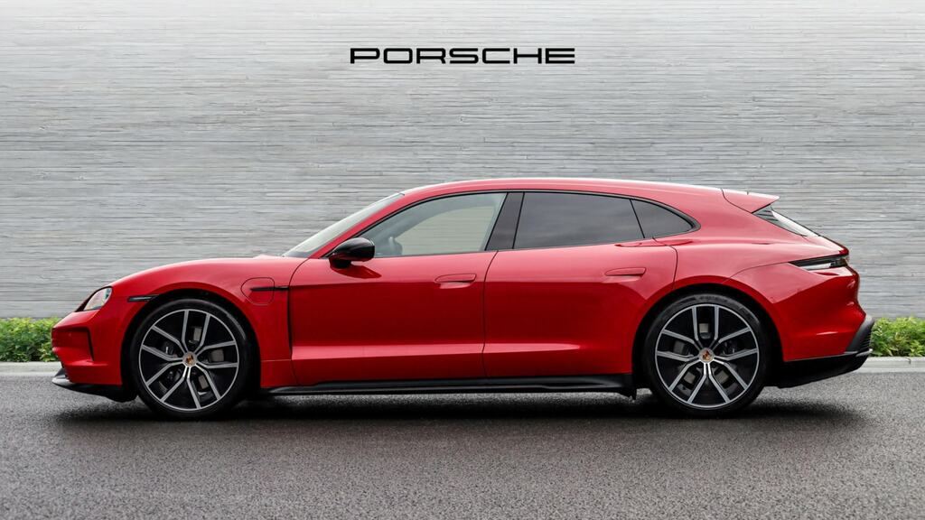 Porsche Taycan 320Kw 105Kwh Black Edition Rwd 5 Seat FP75EJY Red #5