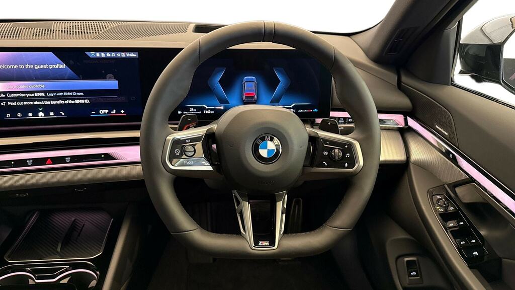 BMW 5 Series 520I M Sport Pro Black #5