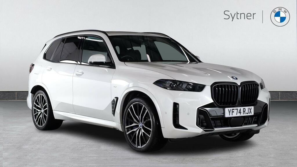 BMW X5 Xdrive50e M Sport Techpro Pack White