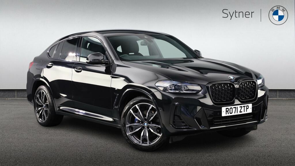 BMW X4 Xdrive20d Mht M Sport Step Techpro Black