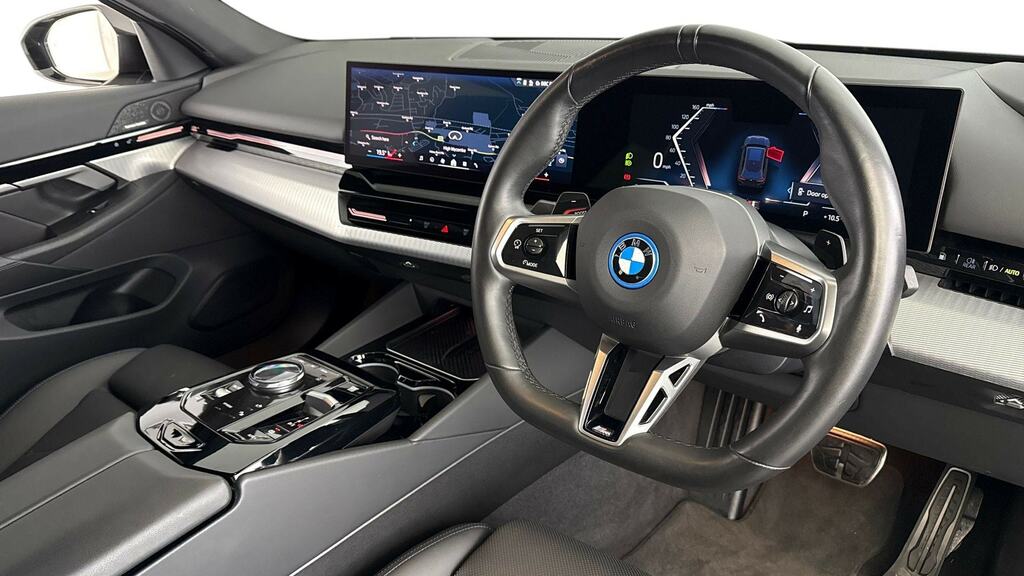 BMW 5 Series 530E M Sport Pro MH74ABV Grey #6