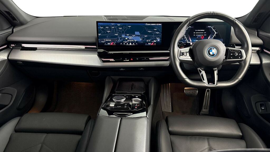 BMW 5 Series 530E M Sport Pro MH74ABV Grey #4