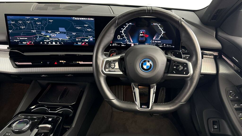 BMW 5 Series 530E M Sport Pro MH74ABV Grey #5