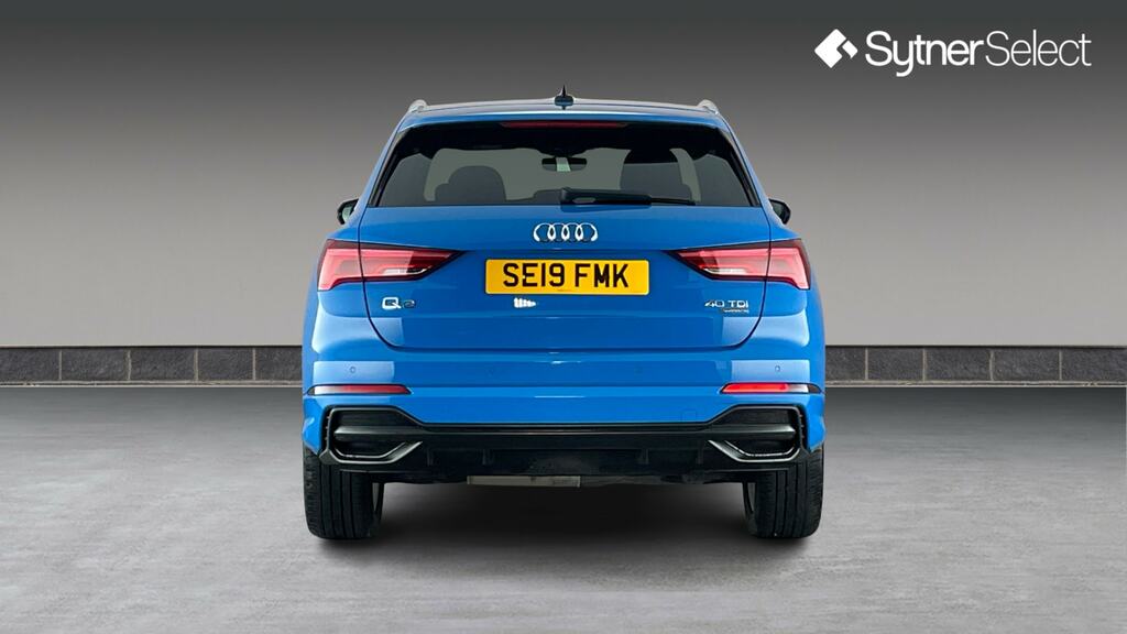 Audi Q3 40 Tdi Quattro S Line S Tronic SE19FMK Blue #5