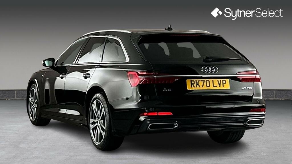 Audi A6 Avant 40 Tdi S Line S Tronic RK70LVP Black #2