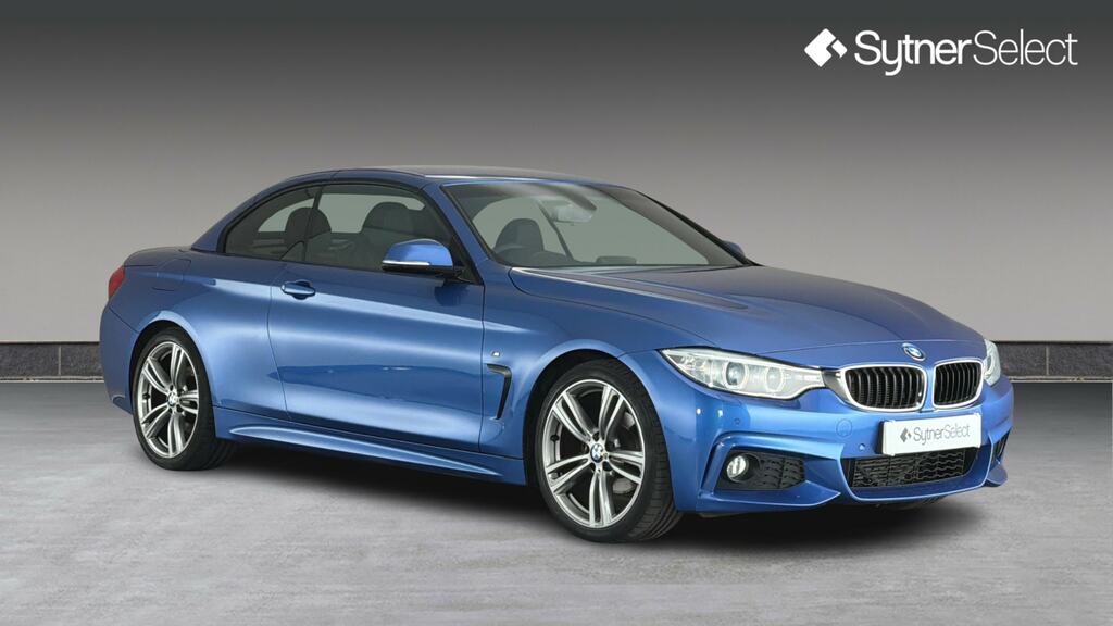 BMW 4 Series 420I M Sport Blue