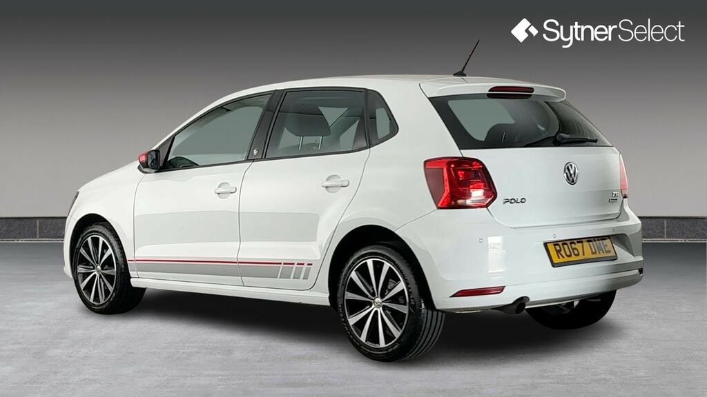 Volkswagen Polo 1.2 Tsi R-line RO67DME White #2