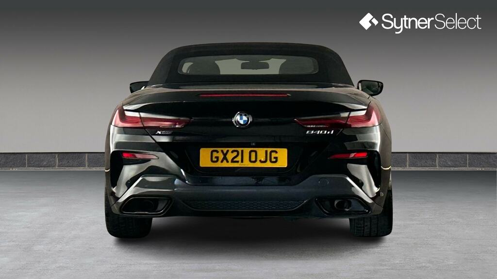 BMW 8 Series 840D Xdrive Black #5