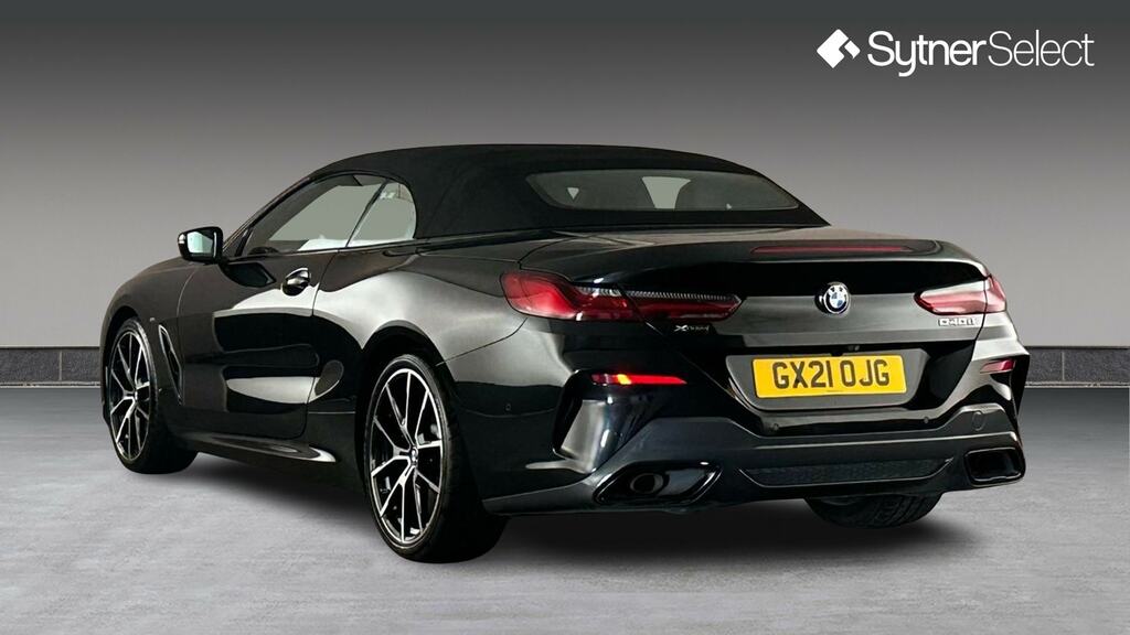 BMW 8 Series 840D Xdrive Black #2