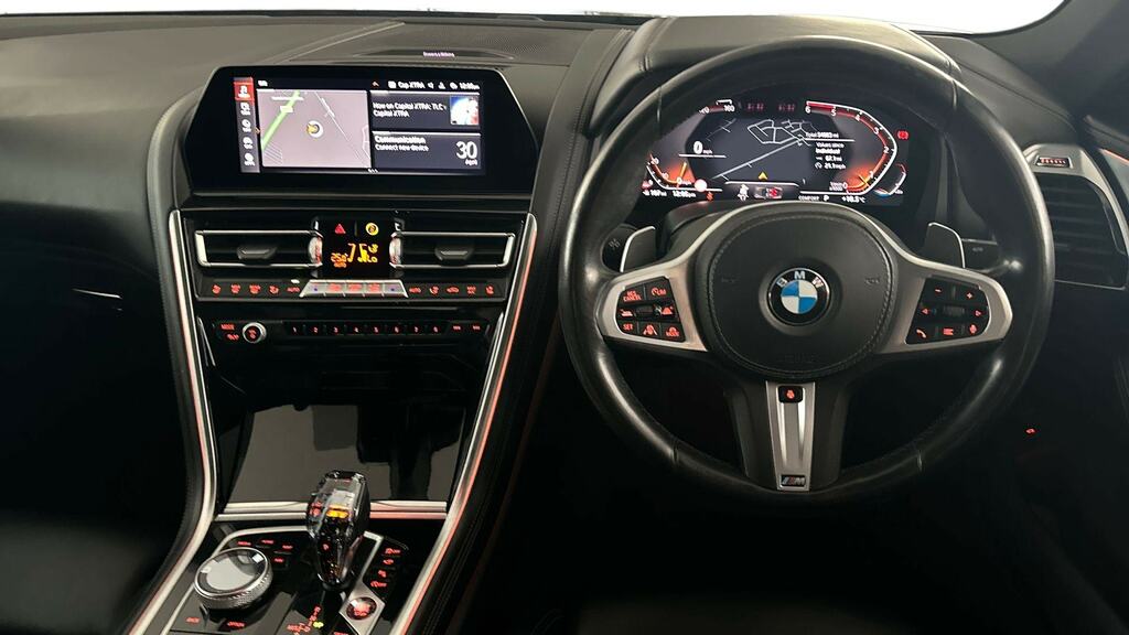 BMW 8 Series 840D Xdrive Black #6