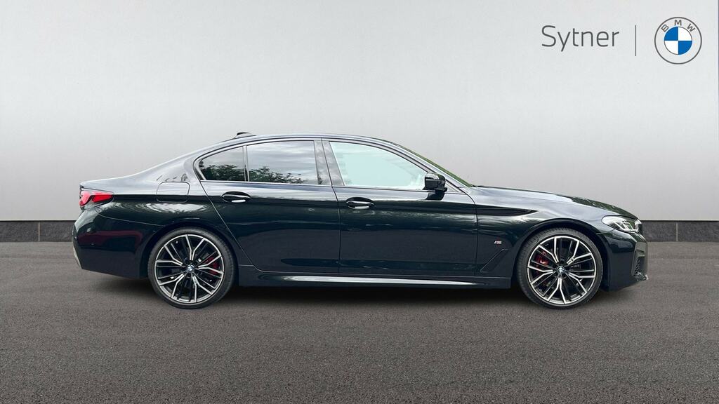 BMW 5 Series 520D Mht M Sport Step Pro Pack LB23UHW Black #3