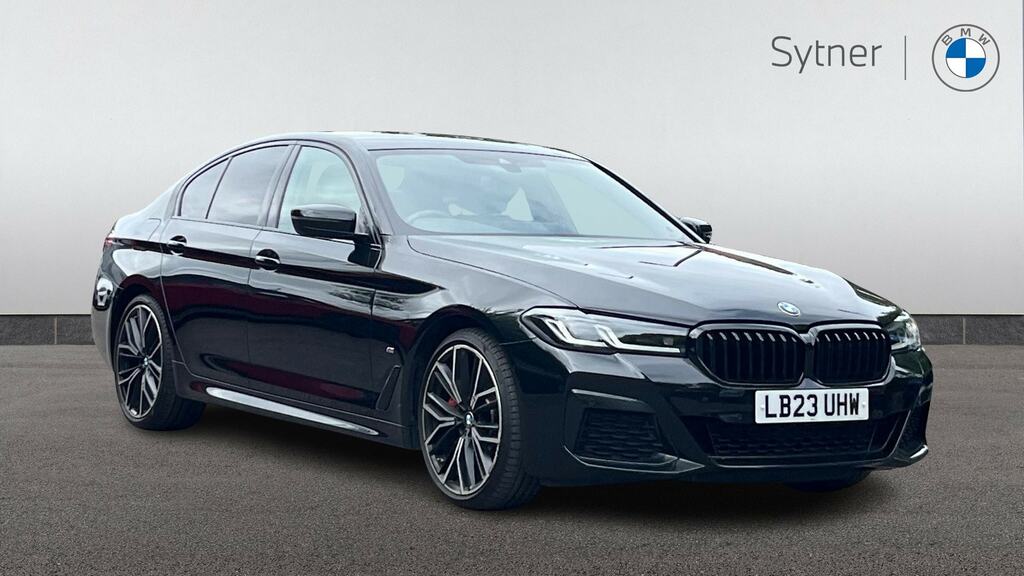 BMW 5 Series 520D Mht M Sport Step Pro Pack Black
