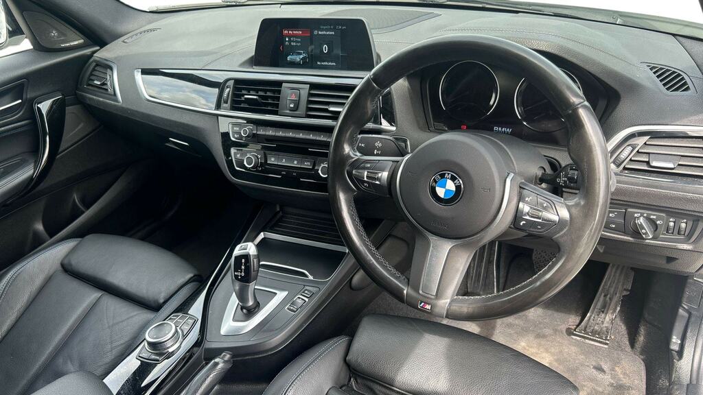 BMW 1 Series 118I 1.5 M Sport Shadow Ed Step YC19EMF White #6