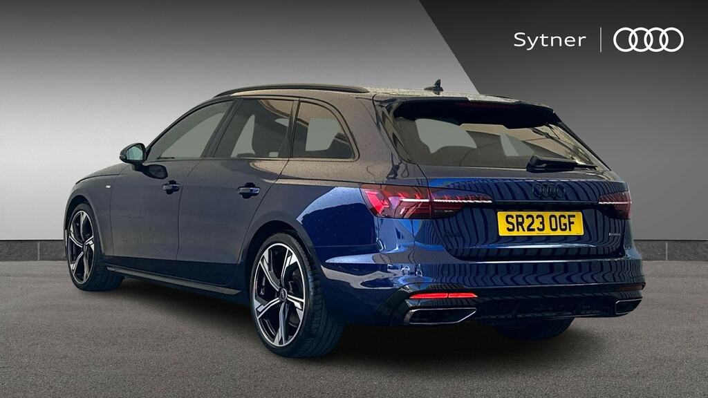 Audi A4 Avant 40 Tdi 204 Quattro Black Edition S Tronic Blue #3