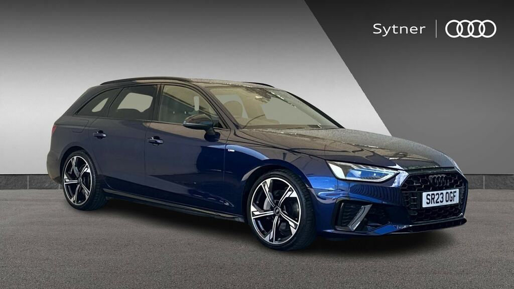 Audi A4 Avant 40 Tdi 204 Quattro Black Edition S Tronic Blue
