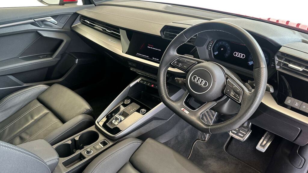 Audi A3 35 Tfsi S Line S Tronic Comfortsound YD73CVM Red #6