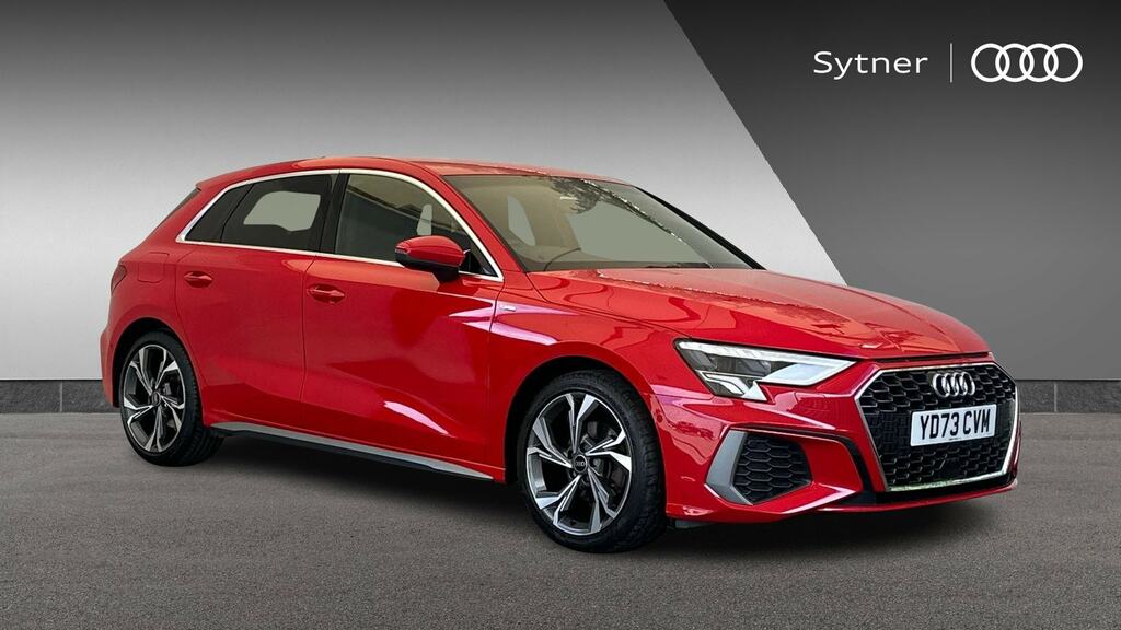 Audi A3 35 Tfsi S Line S Tronic Comfortsound Red