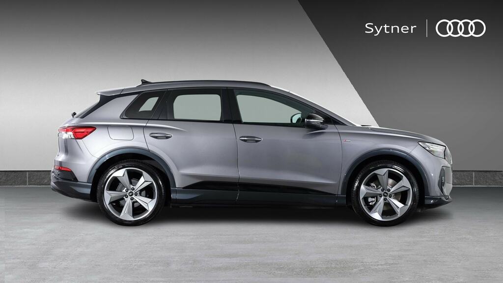 Audi Q4 E Tron 210Kw 45 82Kwh Black Edition Tech Pack FP26YYS Grey #4