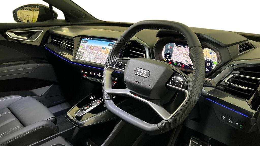 Audi Q4 E Tron 210Kw 45 82Kwh Black Edition Tech Pack FP26YYS Grey #6