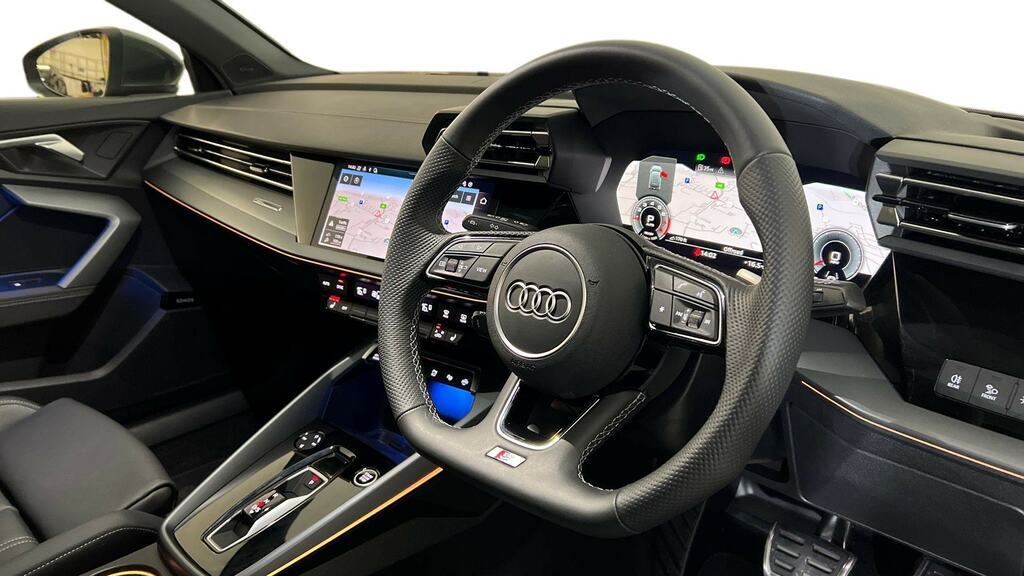 Audi A3 1.5 Tfsi 150 S Line S Tronic Tech Pack FL75MHM Grey #6