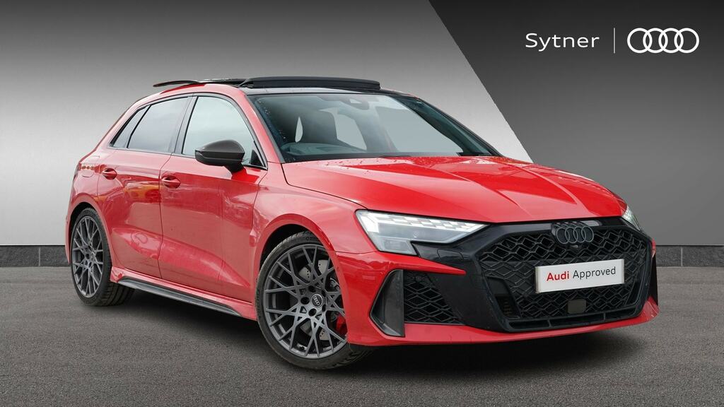 Audi RS3 Rs 3 Tfsi Qtro Carbon Black S Tronic Tech Pro Red