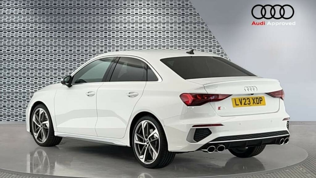 Audi A3 S3 Tfsi Quattro S Tronic Comfortsound LV23XDP White #3