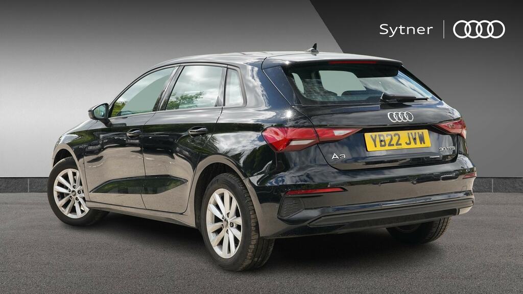 Audi A3 30 Tfsi Technik YB22JVW Black #3