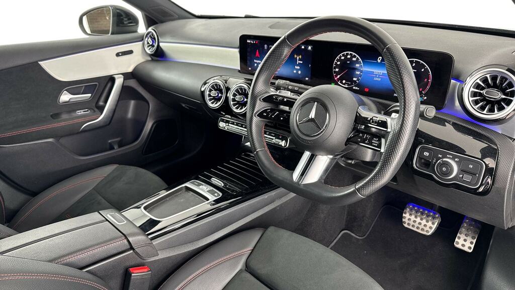 Mercedes-Benz A Class A200d Amg Line Premium WM23FNO Black #3