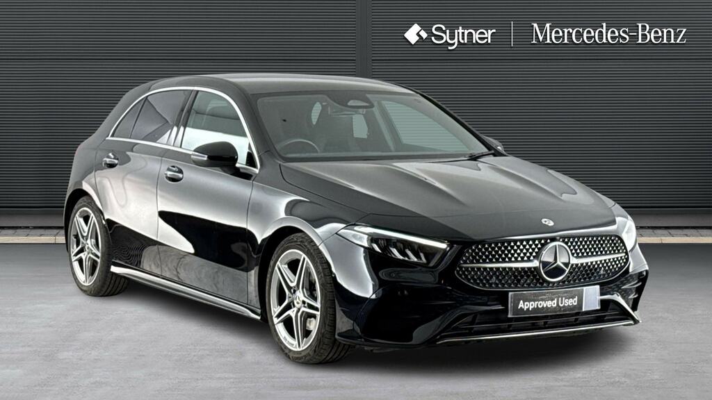 Mercedes-Benz A Class A200d Amg Line Premium Black