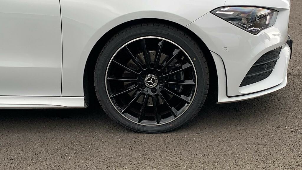 Mercedes-Benz CLA Class Cla 220D Amg Line Premium Night Ed Tip White #5