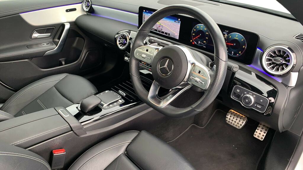 Mercedes-Benz CLA Class Cla 220D Amg Line Premium Night Ed Tip White #3