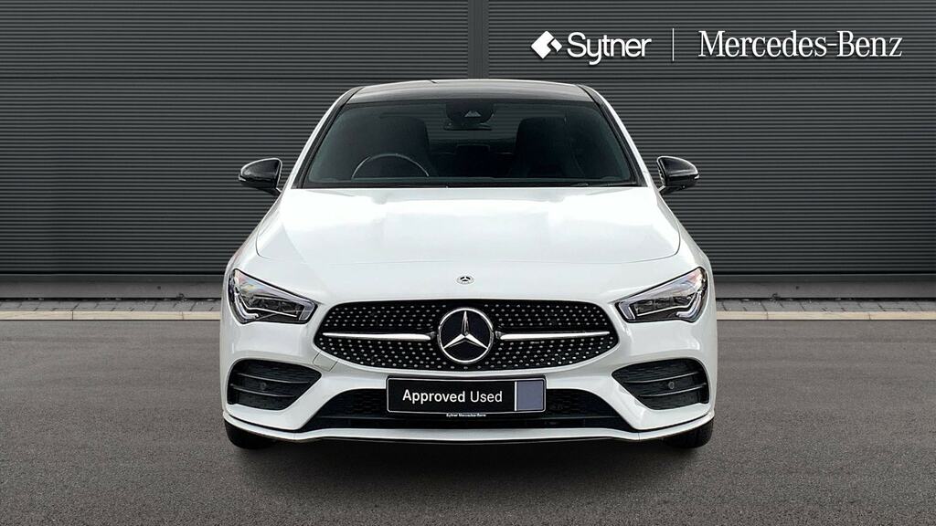 Mercedes-Benz CLA Class Cla 220D Amg Line Premium Night Ed Tip White #6