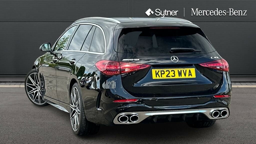 Mercedes-Benz C Class C43 4Matic Premium Plus 9G-tronic KP23WVA Black #2