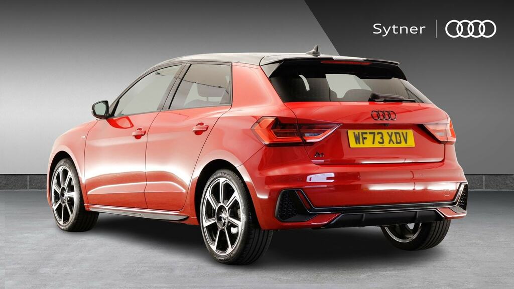Audi A1 30 Tfsi 110 Black Edition Tech Pack WF73XDV Red #3
